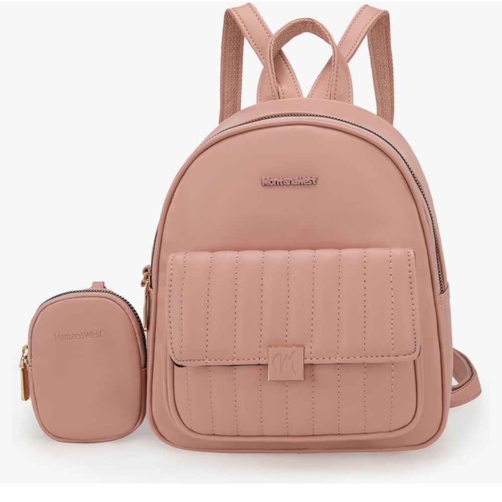 Montana West Pink Backpack Set/NWT